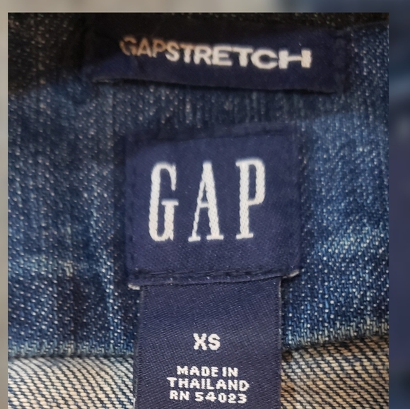 Gap Blue Denin Jacket- XS - Picture 3 of 4